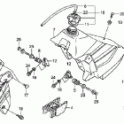 XR650R Топливный бак