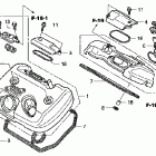 VT600CD Крышка головки цилиндров