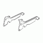 GL1800 Passenger floorboard cover (chrome)