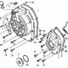 CB900F Крышка картера правая