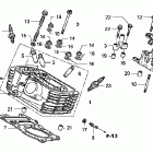 VT600CD Задняя головка цилиндров