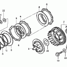 VT750DCA Сцепление