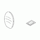 VTX1800F2 Billet clutch cover (fluted)