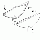 CRF100F Боковая панель
