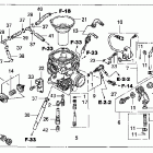 VT750CA Карбюратор