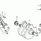 VT600CD Коленвал