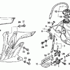 CRF250X Топливный бак