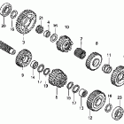 VTX1300C Трансмиссия