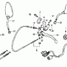 VT750CA Рулевые переключатели