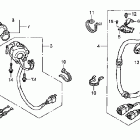 ST1300A Рулевые переключатели и троса