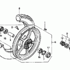 VT1100C Переднее колесо