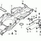 CB900F Заднее крыло