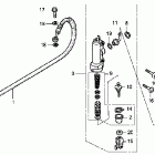 CR85RB Задний тормозной цилидр