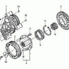 ST1300PA Муфта стартера