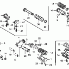 VTX1800C1 Подножки  (vtx1800c)