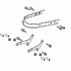 GL1800 Front fender rail (chrome)