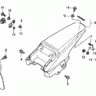 CRF100F Заднее крыло