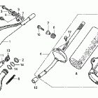 CR85RB Глушитель