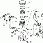 VT1100C2 Задний тормозной цилидр