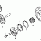 CBR1000RR Муфта стартера