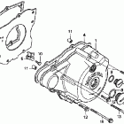 CB250 Крышка картера левая