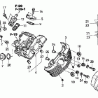 VTX1300S Крышка головки цилинра передняя