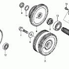 VTX1300C Балансирный вал