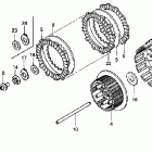 CRF450R Сцепление