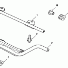 VTX1800T2 Windshield hardware