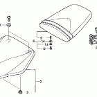CBR1000RR Сидение