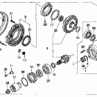 VTX1300C Редуктор