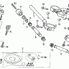 CBR1000RR Руль и панель переднего номера
