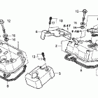 VT750CA Крышка головки цилиндров