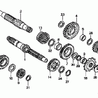 CR250R Трансмиссия
