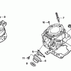 CR125R Cylinder head ('05-'07)