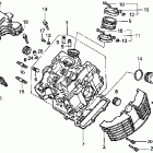 VT1100C2 Головка цилиндров передняя