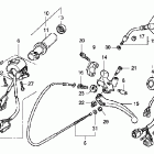 VT600CD Рулевые рычаги , переключатели и тросы