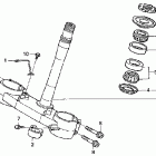 CRF250X Траверса нижняя