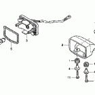 VT750DCA Фонарь задний