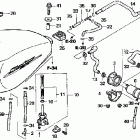 VT1100C Топливный бак