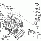 VTX1800R2 Передняя головка цилиндров