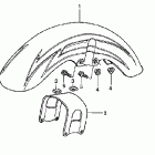 VT1100C2 Переднее крыло