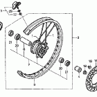 CRF450R Переднее колесо