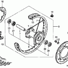 XR650R Заднее колесо