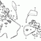CB250 Рулевые переключатели