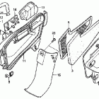 XR650R Воздухозаборник