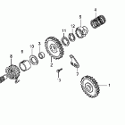 CR85RB Кик стартер