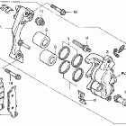 CR125R Передний тормозной суппорт