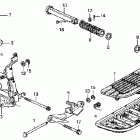 VTX1300S Подножки