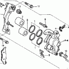 XR650R Передний тормозной суппорт